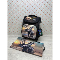 Школьный портфель с динозаврами для мальчика ES019-7