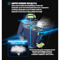 Лыжный комплект на мальчика GK318 темно-синий
